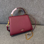 VALENTINO Stud-Closure Calfskin Handbag