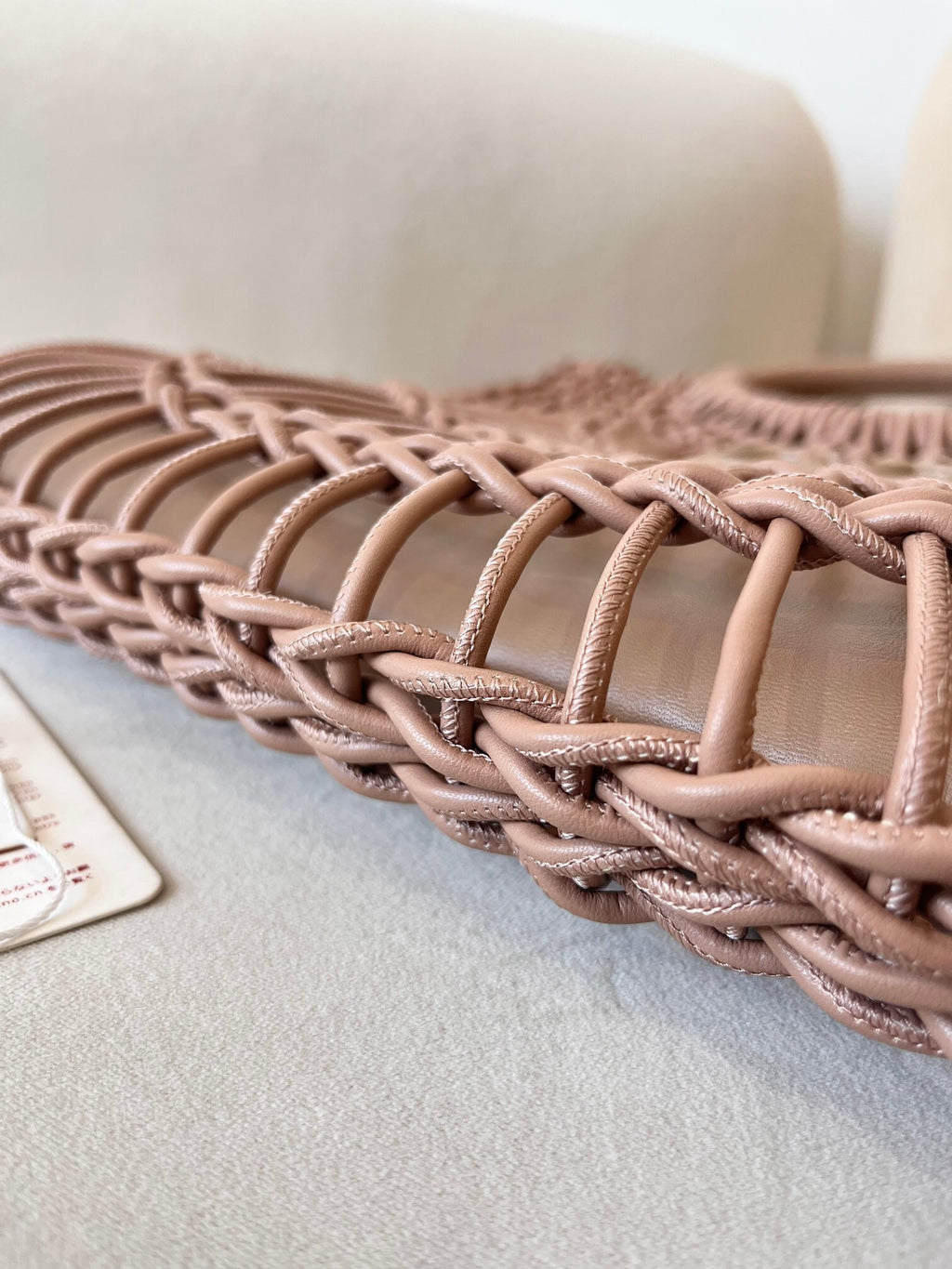 VALENTINO Garavani Allknots Woven Tote Bag