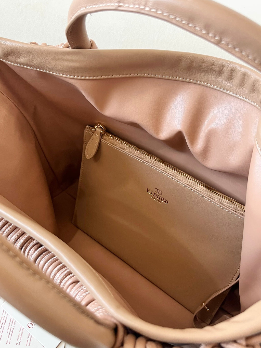 VALENTINO Garavani Allknots Woven Tote Bag