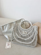 VALENTINO Garavani Allknots Woven Tote Bag