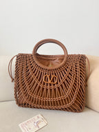 VALENTINO Garavani Allknots Woven Tote Bag