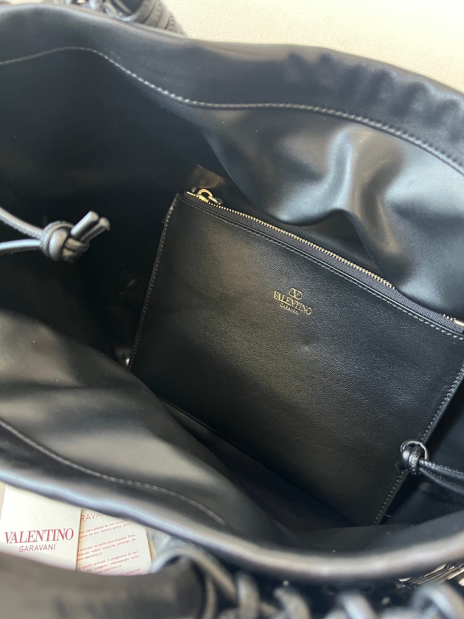 VALENTINO Garavani Allknots Woven Tote Bag