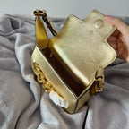 VALENTINO VLogo Chain Small Calfskin Handbag