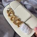 VALENTINO VLogo Chain Small Calfskin Handbag