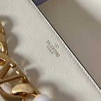 VALENTINO VLogo Chain Small Calfskin Handbag