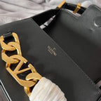 VALENTINO VLogo Chain Small Calfskin Handbag