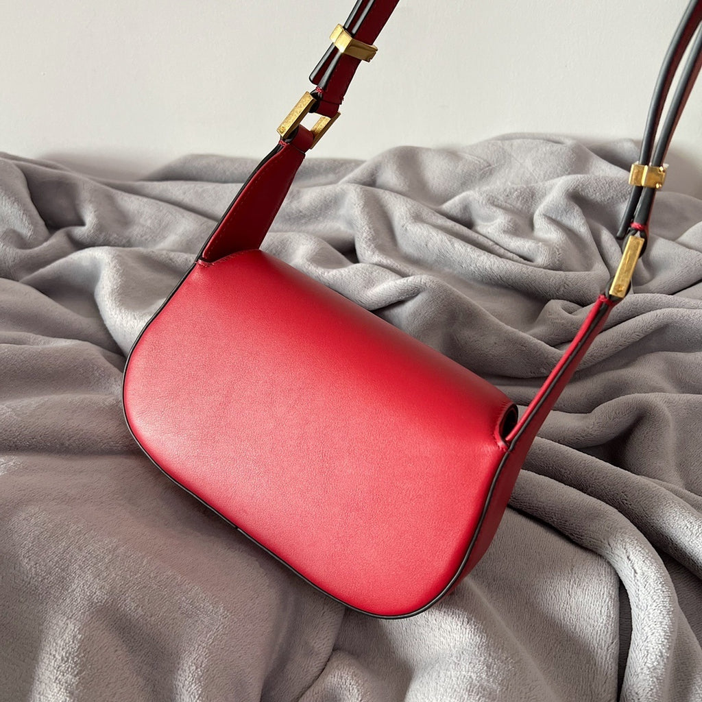 VALENTINO VLogo Chain Small Calfskin Handbag