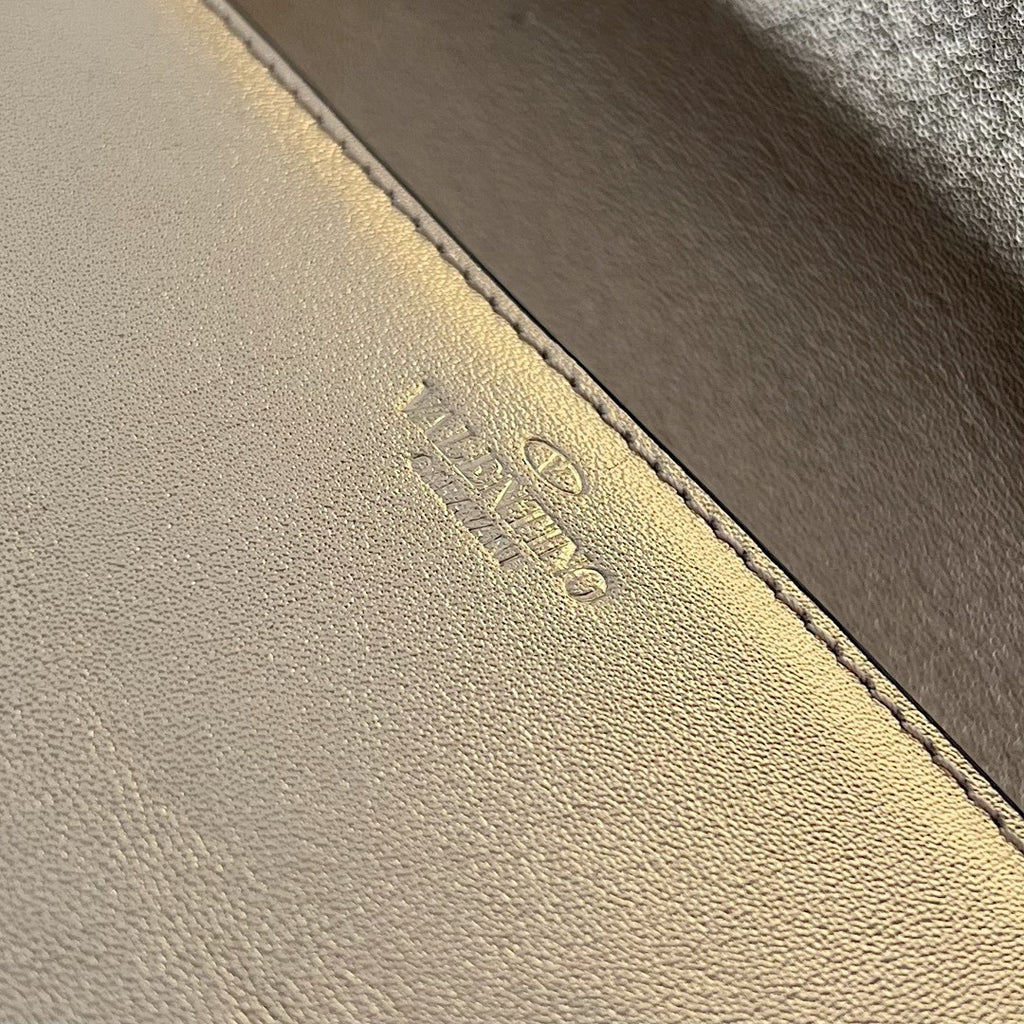 VALENTINO VLogo Chain Large Calfskin Handbag
