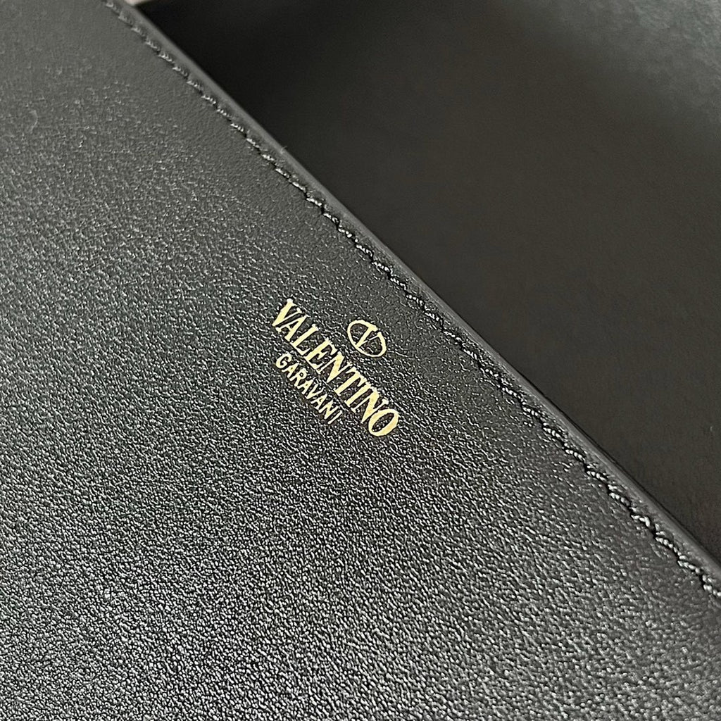 VALENTINO VLogo Chain Large Calfskin Handbag