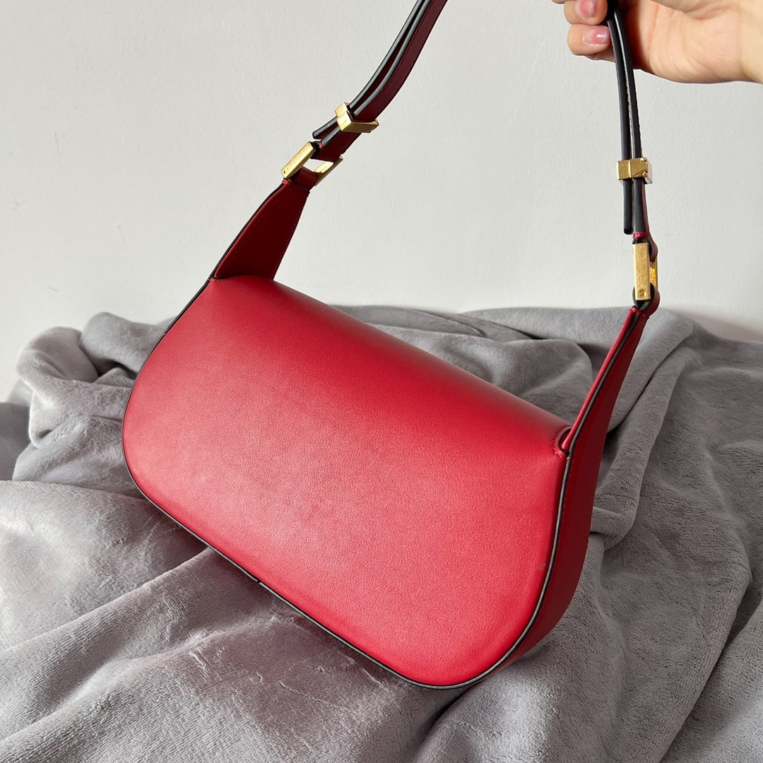 VALENTINO VLogo Chain Large Calfskin Handbag