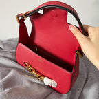 VALENTINO VLogo Chain Large Calfskin Handbag