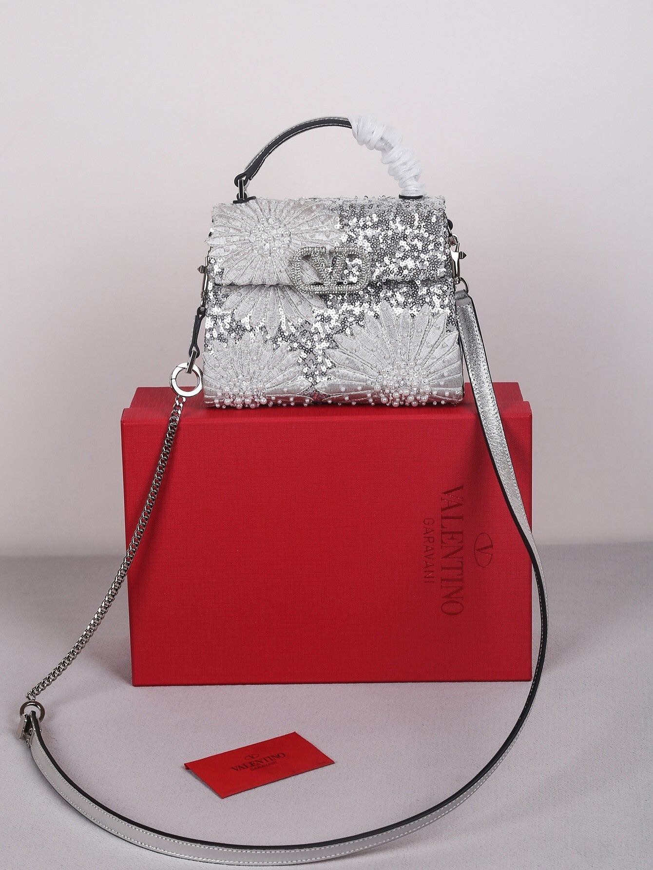 VALENTINO Garavani VSLING 3D Embroidered Mini Bag