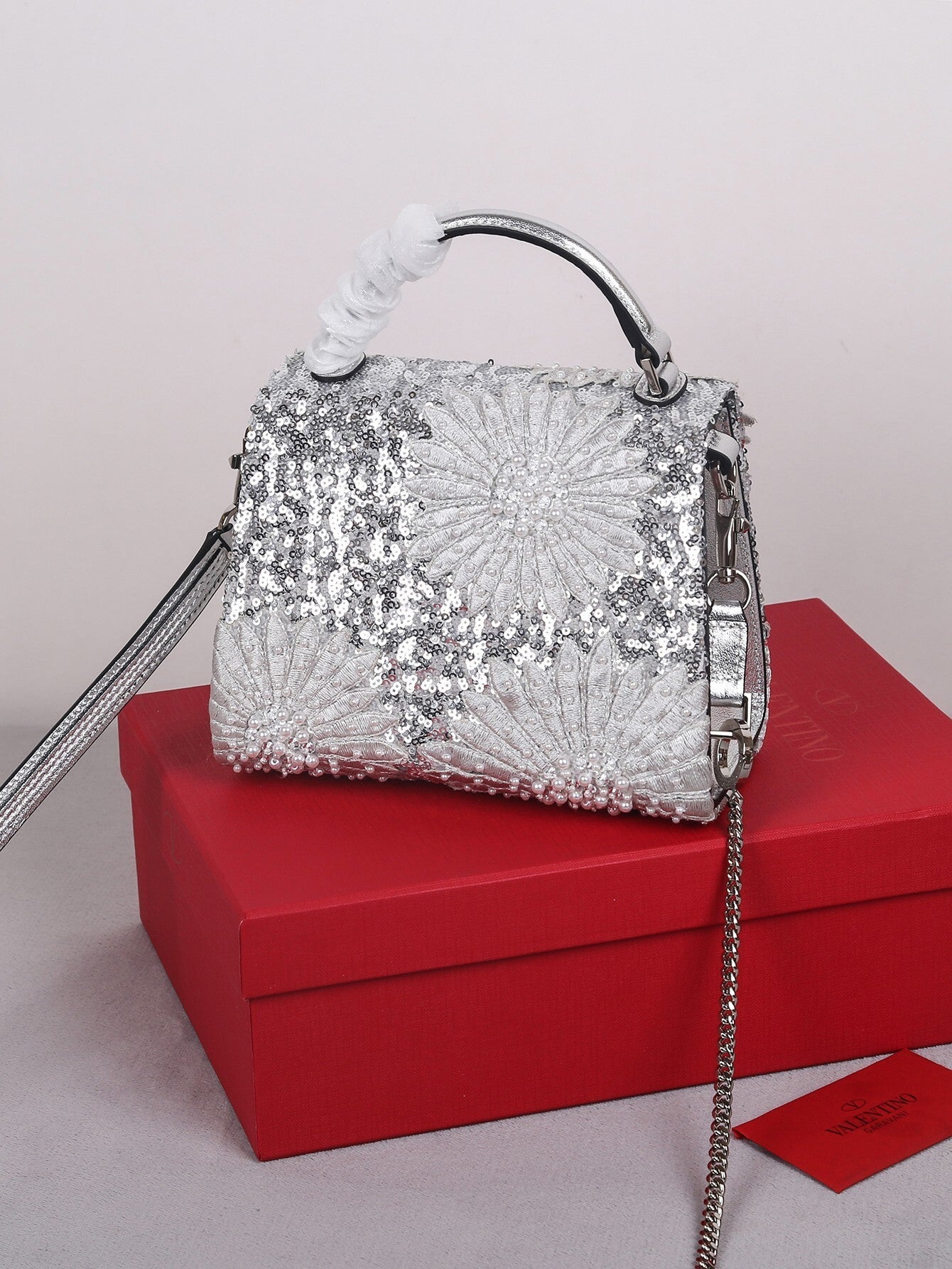 VALENTINO Garavani VSLING 3D Embroidered Mini Bag
