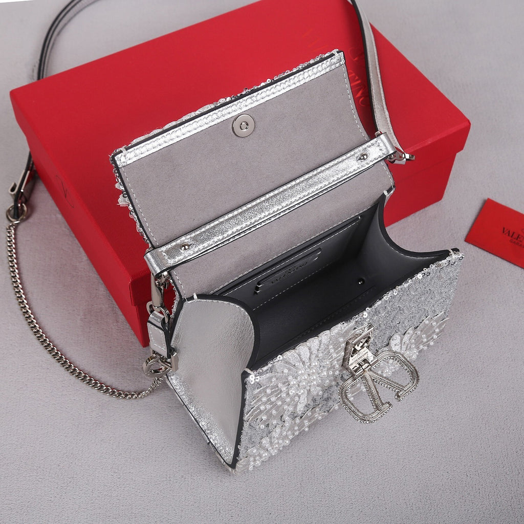 VALENTINO Garavani VSLING 3D Embroidered Mini Bag