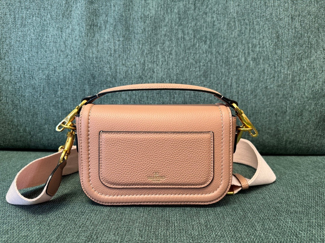 VALENTINO Garavani Alltime Calfskin Handbag
