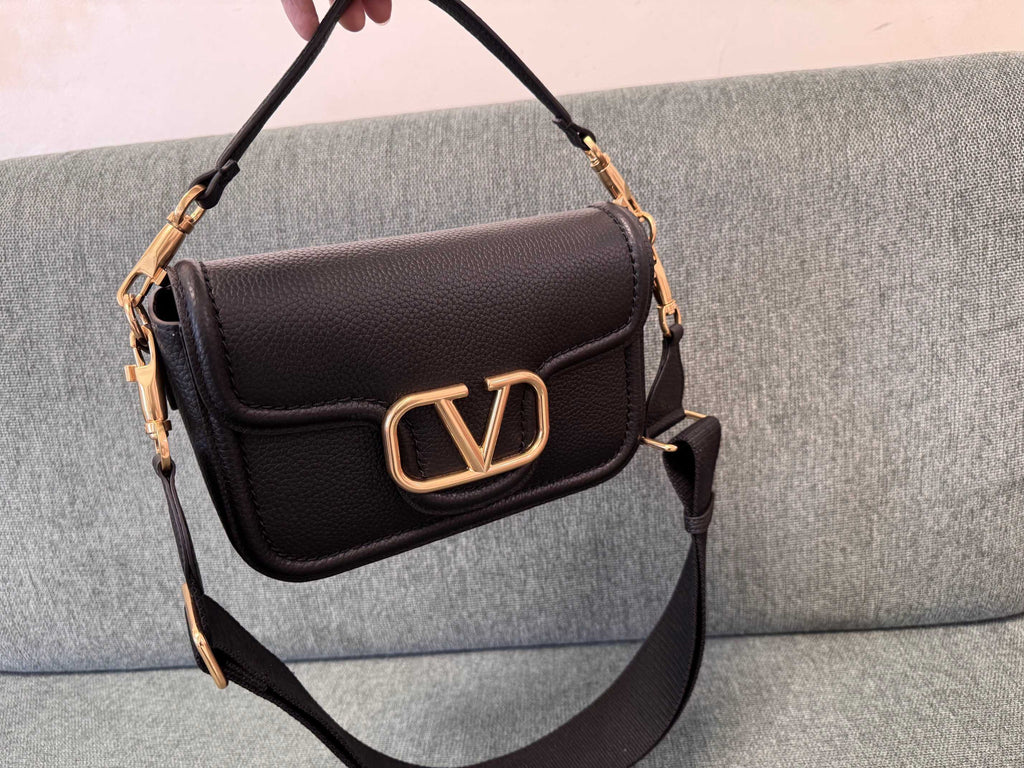 VALENTINO Garavani Alltime Calfskin Handbag