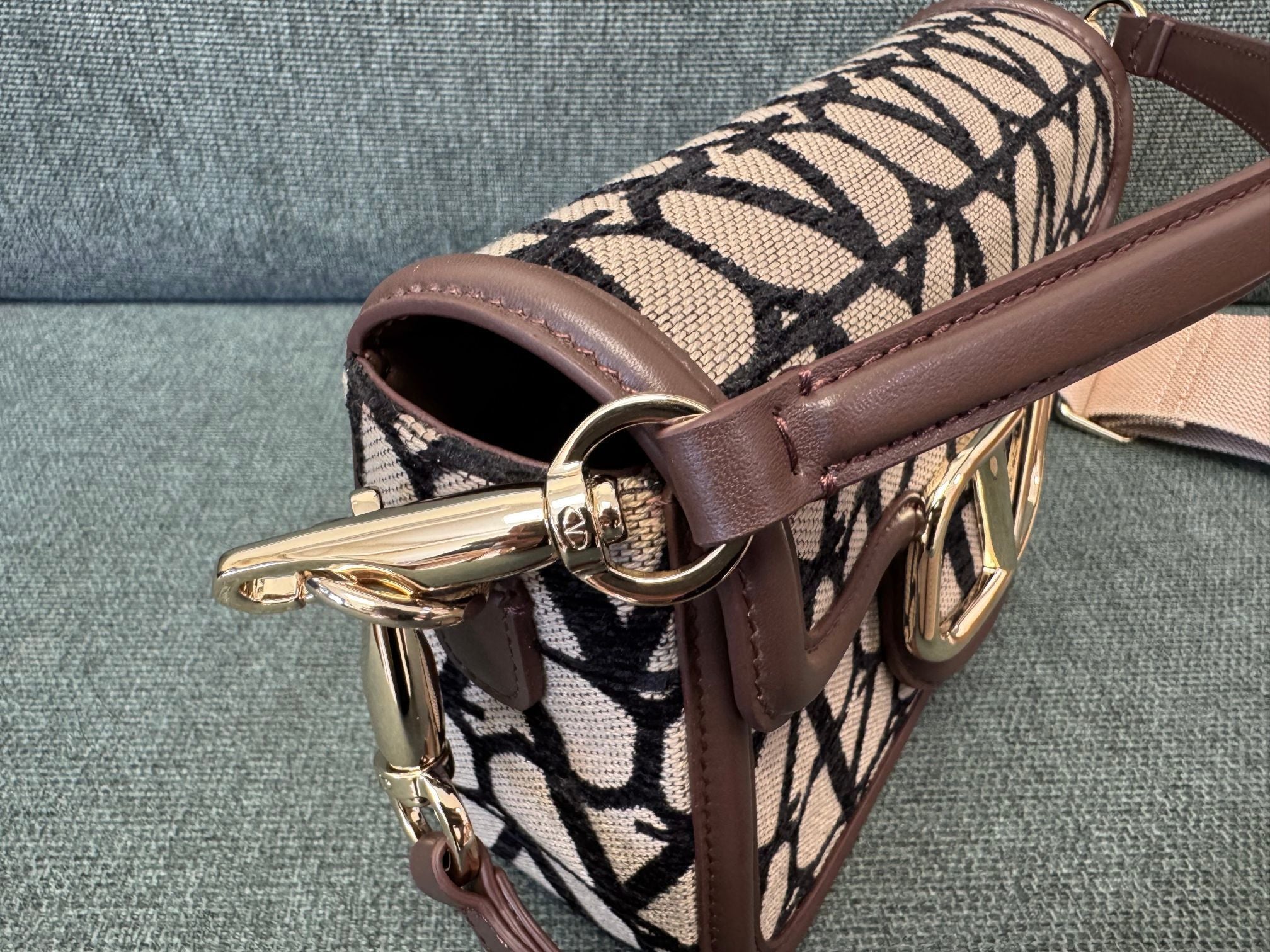 VALENTINO Garavani Alltime Calfskin Handbag