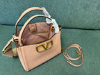 VALENTINO VLogo Signature Calfskin Handbag