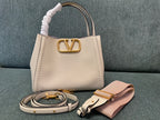 VALENTINO VLogo Signature Calfskin Handbag