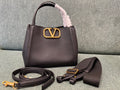 VALENTINO VLogo Signature Calfskin Handbag