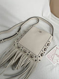 VALENTINO Garavani Nellcôte Small Fringe Bag