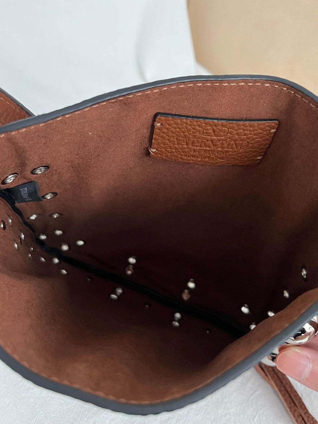 VALENTINO Garavani Nellcôte Small Fringe Bag
