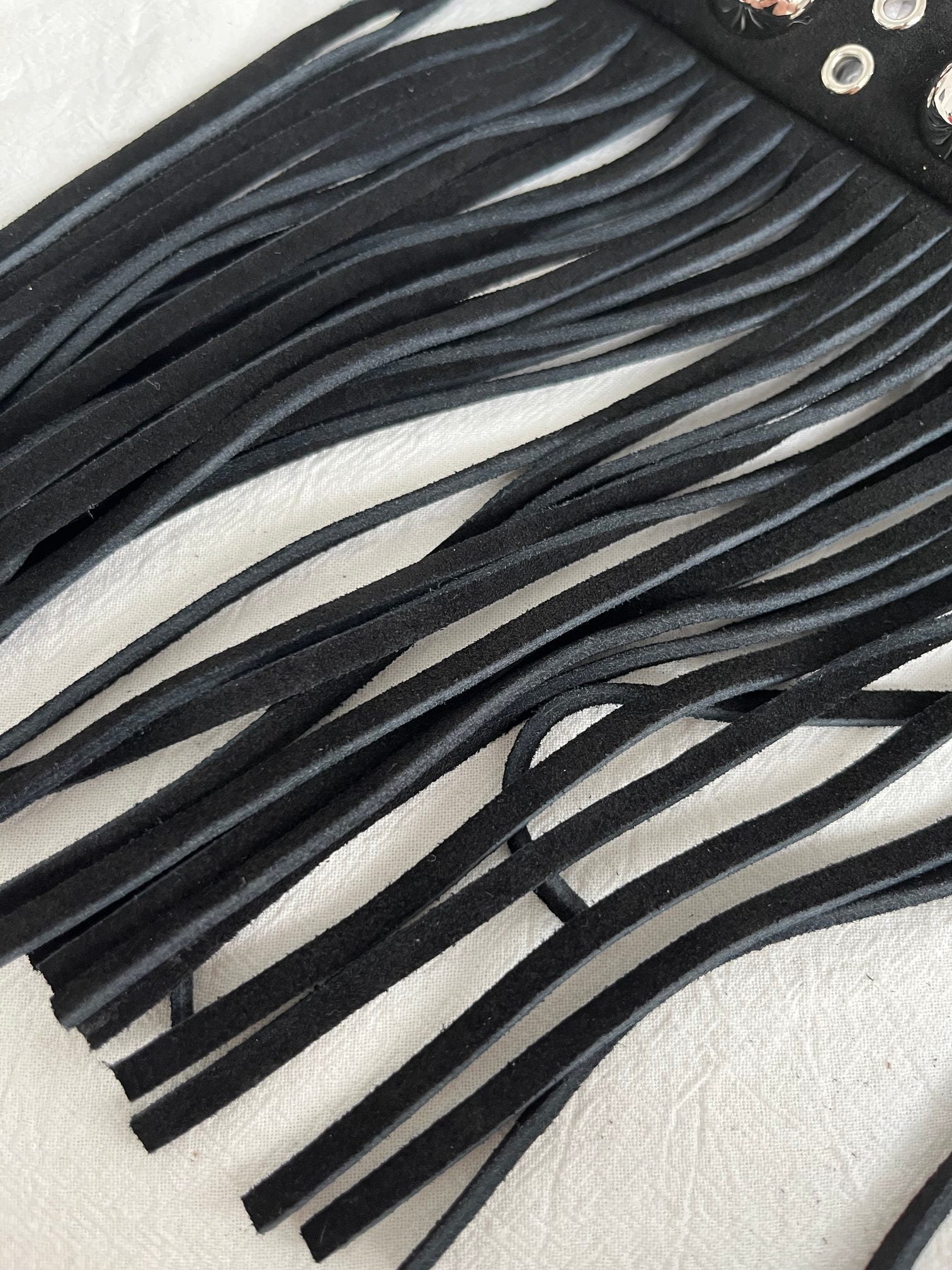 VALENTINO Garavani Nellcôte Small Fringe Bag