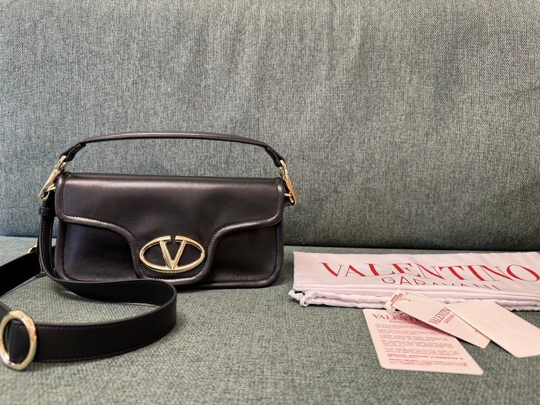 VALENTINO VLogo 1960 Medium Lambskin Handbag