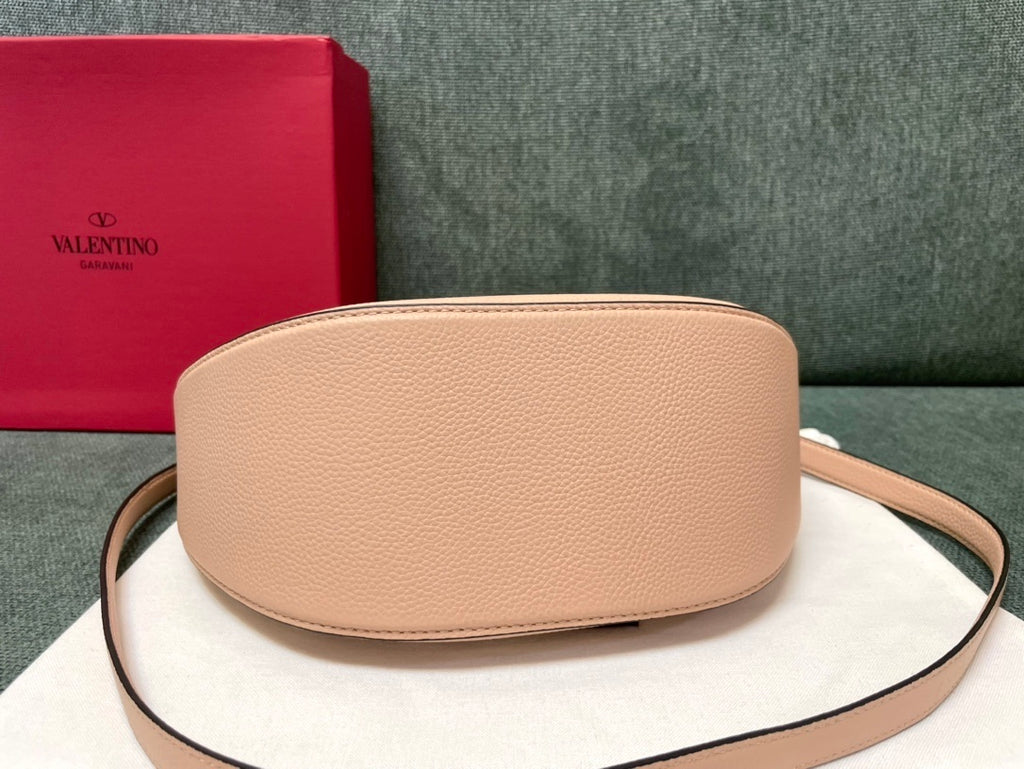 VALENTINO Garavani VLogo Moon Small Chain Hobo Bag