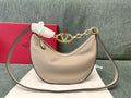 VALENTINO Garavani VLogo Moon Small Chain Hobo Bag