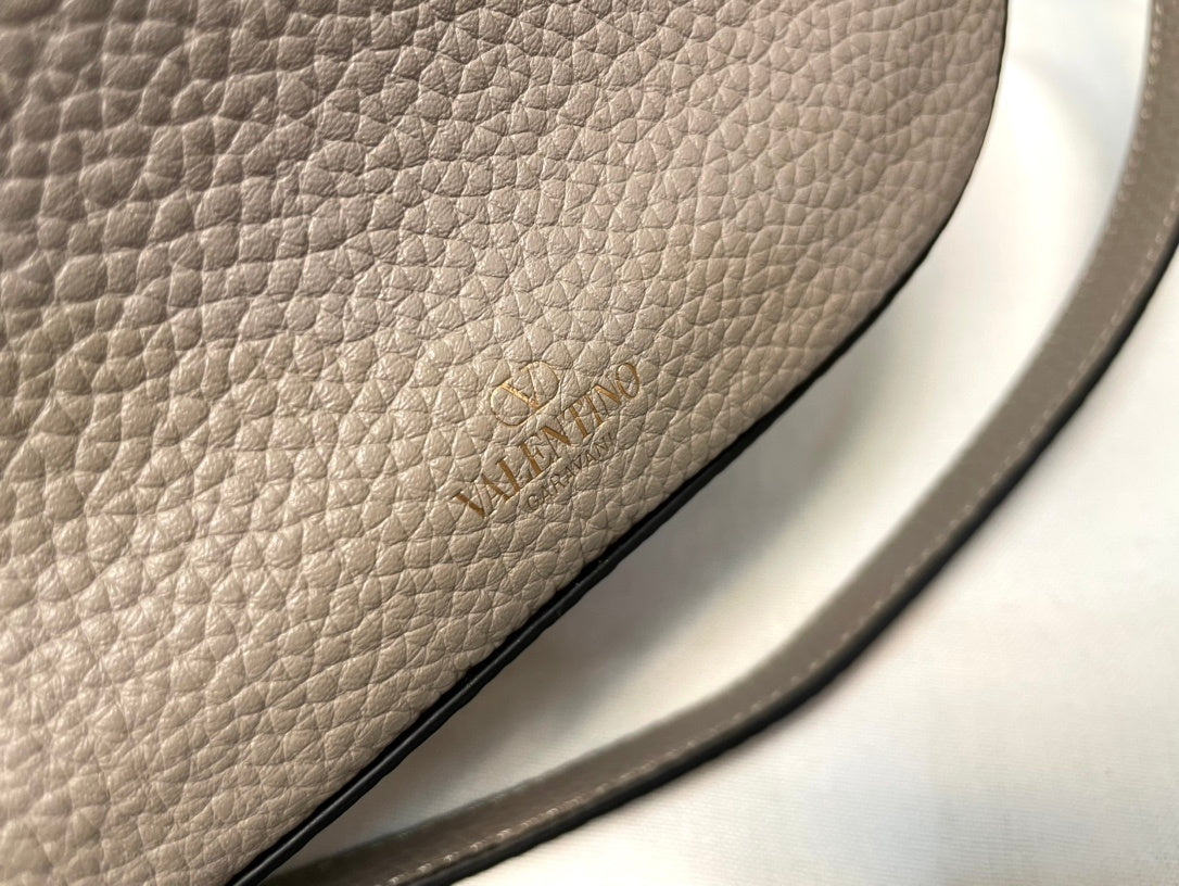 VALENTINO Garavani VLogo Moon Small Chain Hobo Bag
