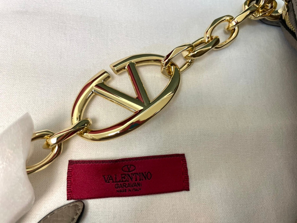 VALENTINO Garavani VLogo Moon Small Chain Hobo Bag