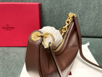 VALENTINO Garavani VLogo Moon Small Chain Hobo Bag