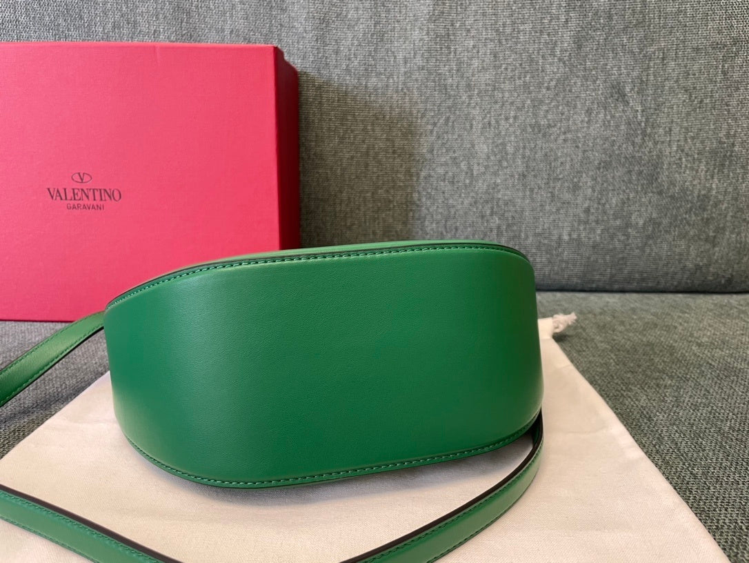 VALENTINO Garavani VLogo Moon Small Chain Hobo Bag