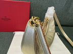 VALENTINO Garavani VLogo Moon Small Chain Hobo Bag