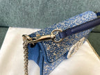 VALENTINO Garavani MINILOC VLogo Signature Crystal-Embellished Bag
