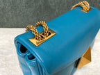 VALENTINO Lambskin Chain Tofu Bag