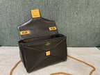 VALENTINO Lambskin Chain Tofu Bag