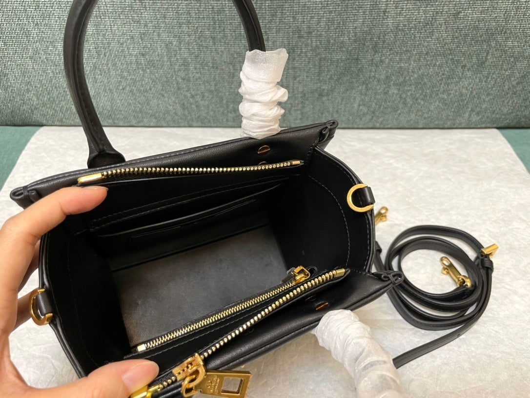 VALENTINO Garavani One Stud Lambskin Handbag