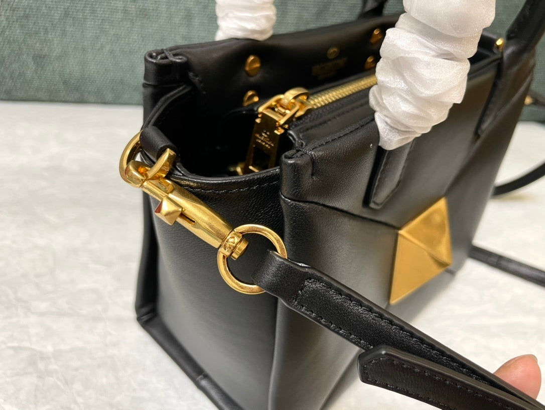 VALENTINO Garavani One Stud Lambskin Handbag