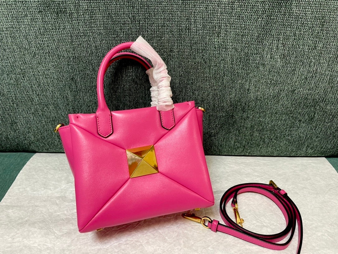 VALENTINO Garavani One Stud Lambskin Handbag
