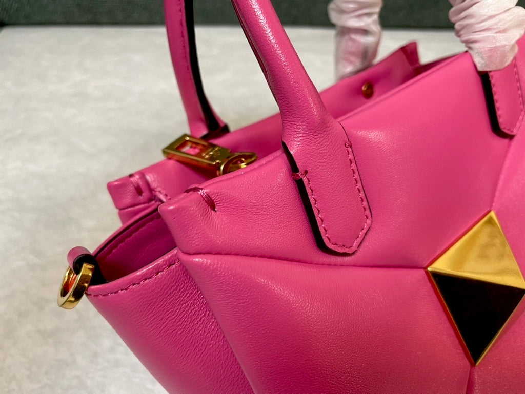 VALENTINO Garavani One Stud Lambskin Handbag