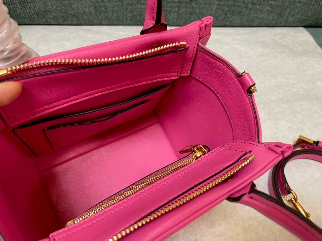 VALENTINO Garavani One Stud Lambskin Handbag