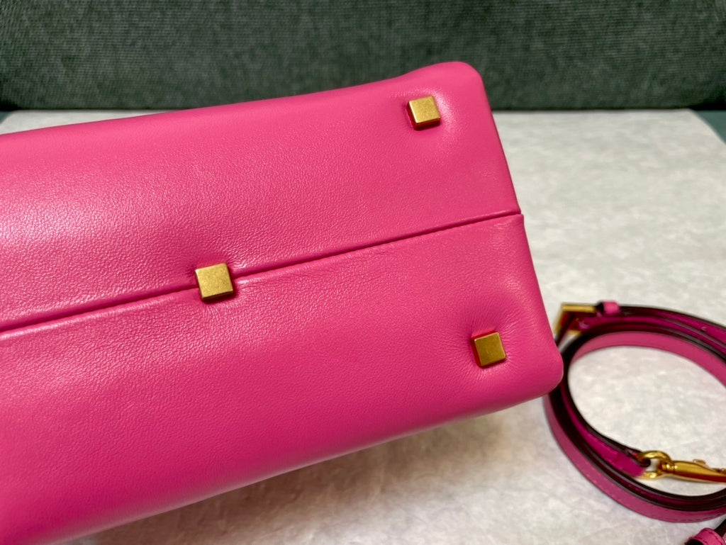 VALENTINO Garavani One Stud Lambskin Handbag