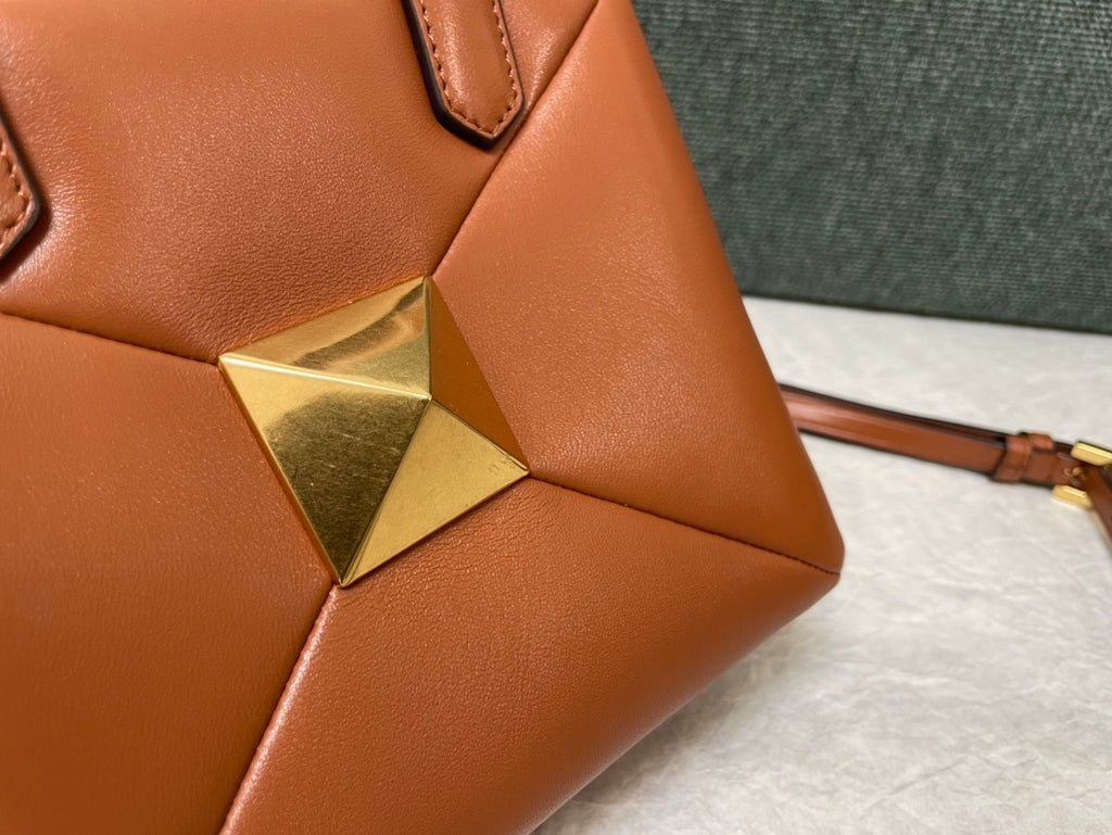 VALENTINO Garavani One Stud Lambskin Handbag