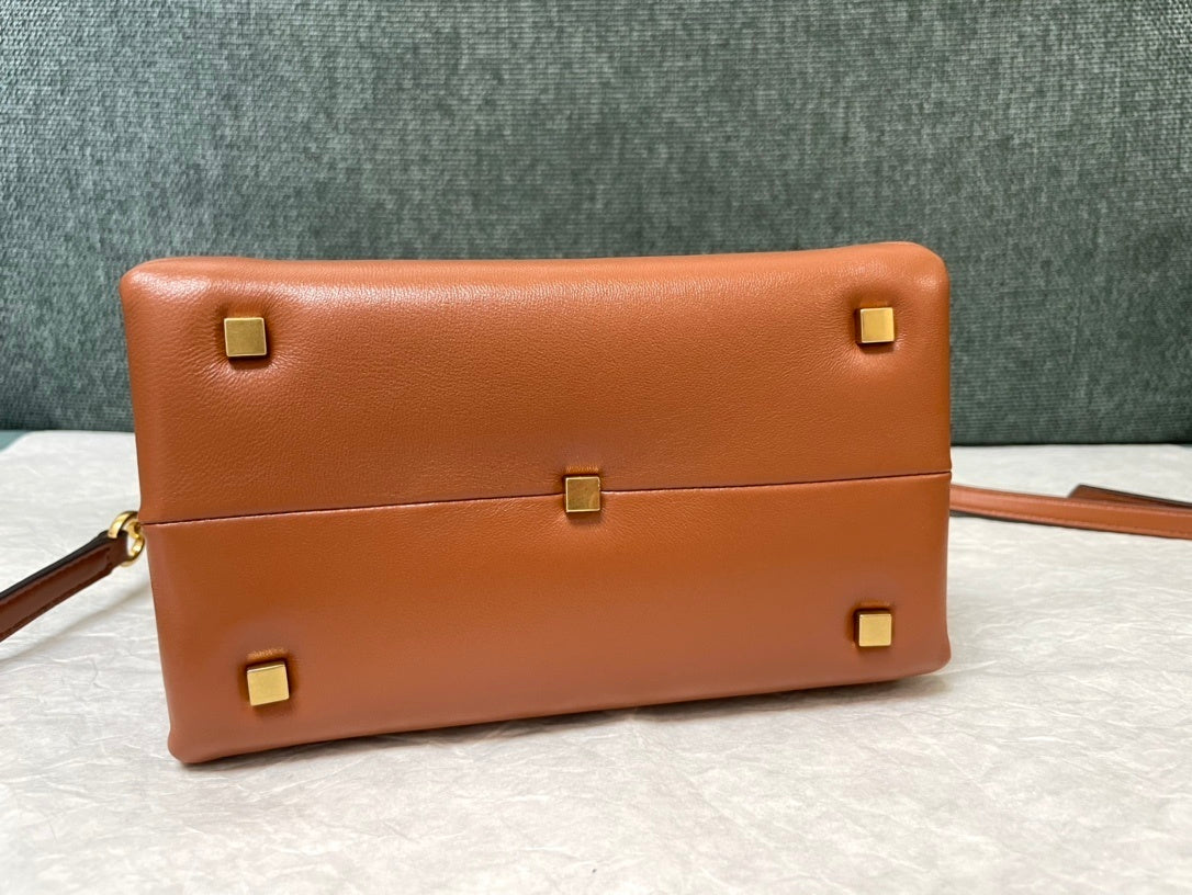 VALENTINO Garavani One Stud Lambskin Handbag