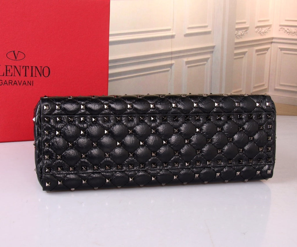 VALENTINO Garavani Rockstud Spike Quilted Shoulder Bag
