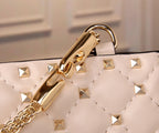 VALENTINO Garavani Rockstud Spike Quilted Shoulder Bag