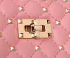 VALENTINO Garavani Rockstud Spike Quilted Shoulder Bag