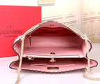 VALENTINO Garavani Rockstud Spike Quilted Shoulder Bag